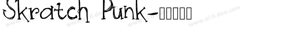 Skratch Punk字体转换